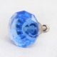 Slate Blue Diamond Glass Drawer Knobs Online